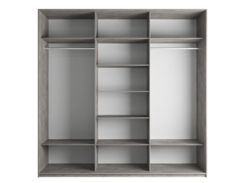 Шкаф-купе Эста 3-х дверный ДСП/Стекла пудра/Доводчик 300х66х240