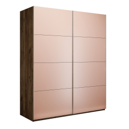 Шкаф-купе Эста 2-х дверный Стекла пудра/Доводчик 160х66х240