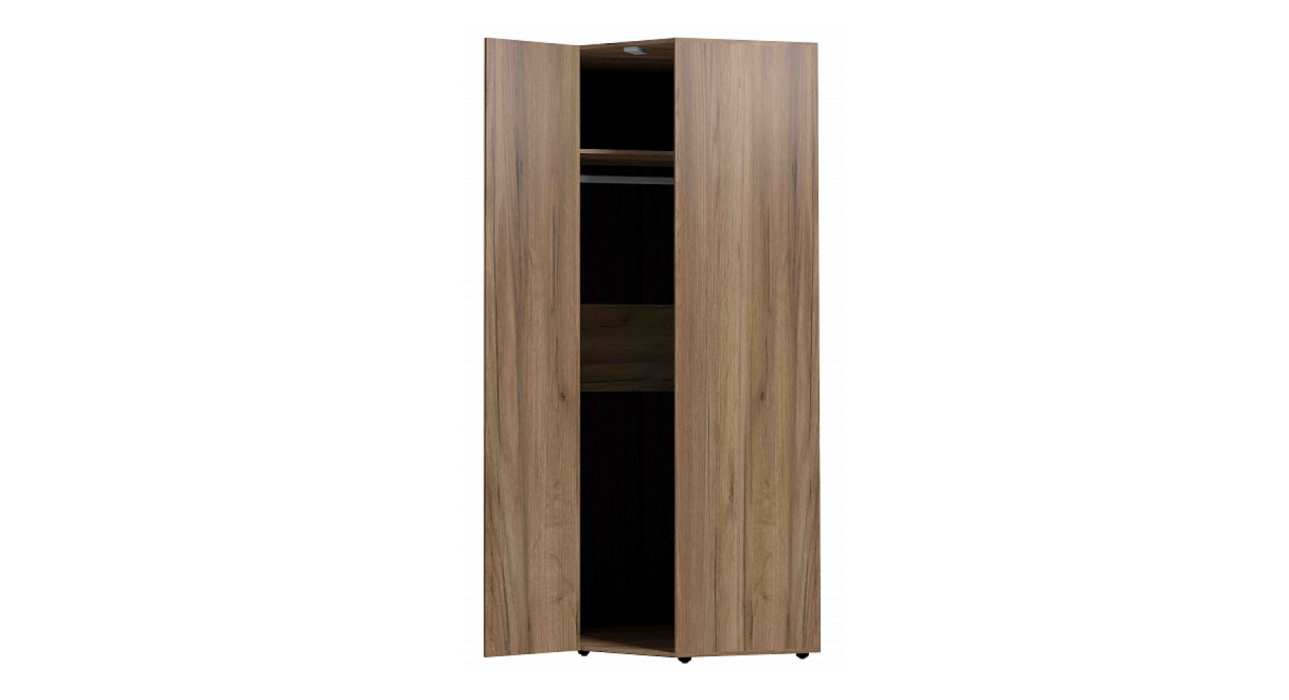 Шкафы, Модульная система Nature (модуль 156) Шкаф для одежды угловой