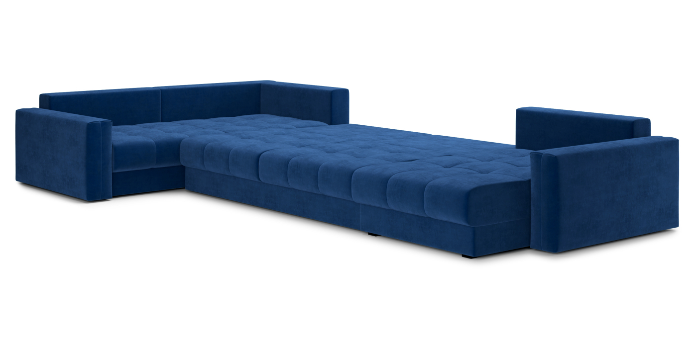 Диваны угловые в гостиную, Диван П-образный Кастел