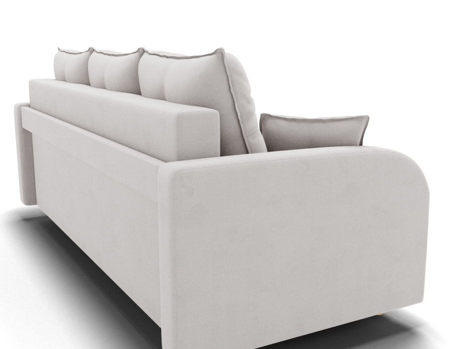 Диваны еврокнижки, Прямой диван Генри,еврокнижка,велюр