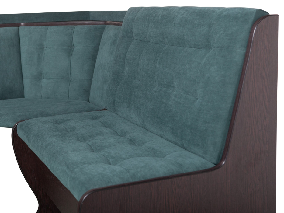 Кухонные уголки, Кухонный уголок Стиль 1Л (со столом СТ3) Дуб венге / велюр