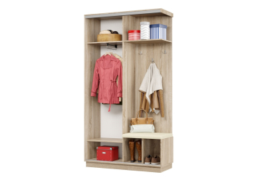 Прихожая Премьер 01 Лайт 11 Правая Мягкая