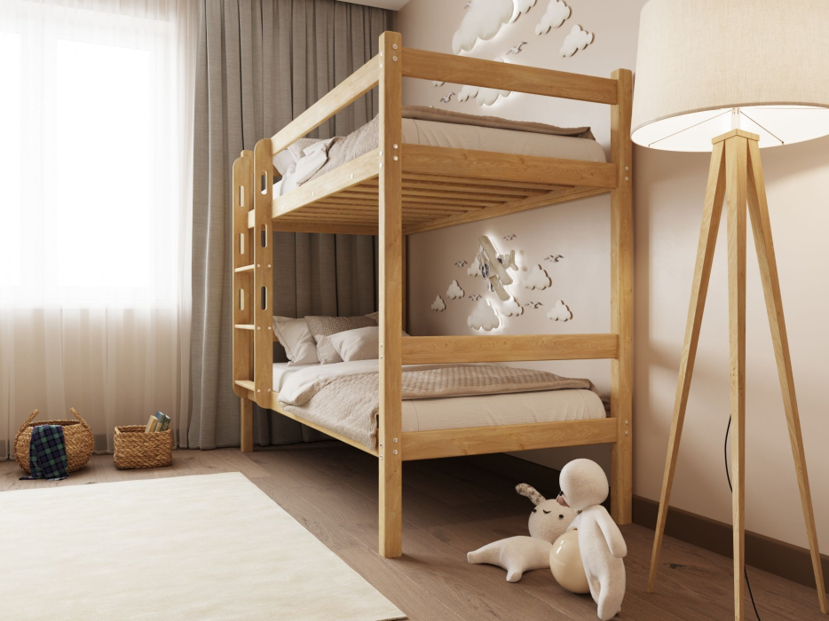 Кровати из массива, Двухъярусная кровать Мартина 80х200