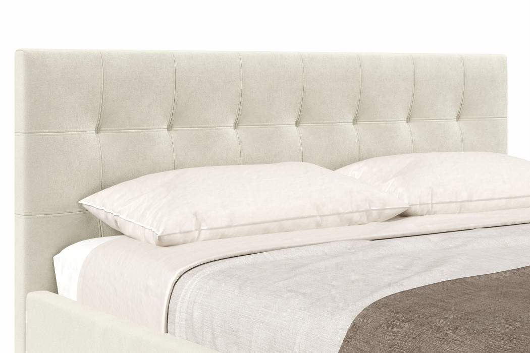 Мягкая кровать, Кровать Турин 1800, велюр