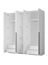 Шкаф распашной 5-ти дверный София 2200х2000х520 мм