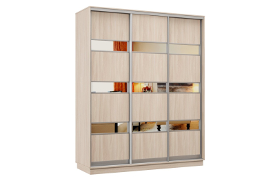 Шкаф-купе Премьер 17 (16;16;16) трёхдверный