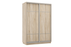 Шкафы-купе, Шкаф-купе Премьер Лайт 02 Мини (08;08) двухдверный