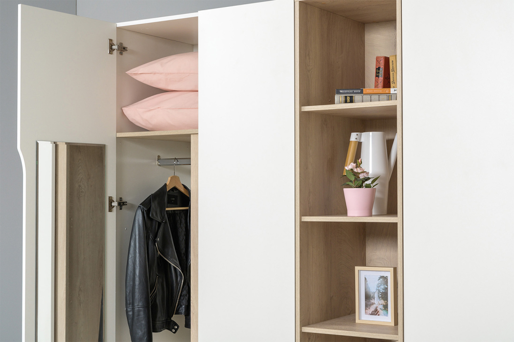 Шкафы двухстворчатые, Шкаф двухстворчатый Муссон 13.198