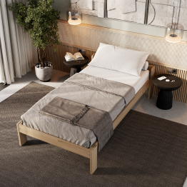 Кровать Маруся 90х190 деревянная