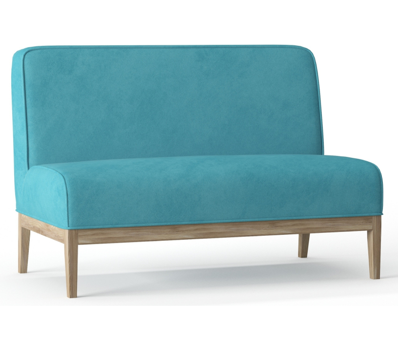 Дизайнерские диваны для гостиной, Диван прямой Марвин, Велюр