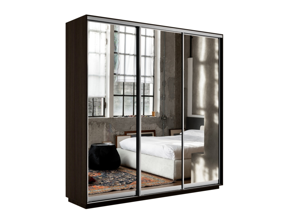 Шкафы-купе 3-х дверные, Шкаф-купе Экспресс Экспенс трио 2200 x 1800 x 450