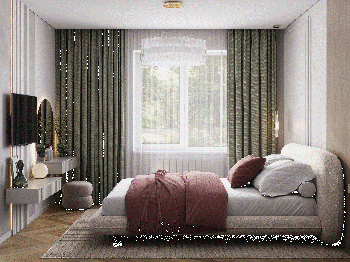 Спальня Букле Кровать 1600*2000 на ножках