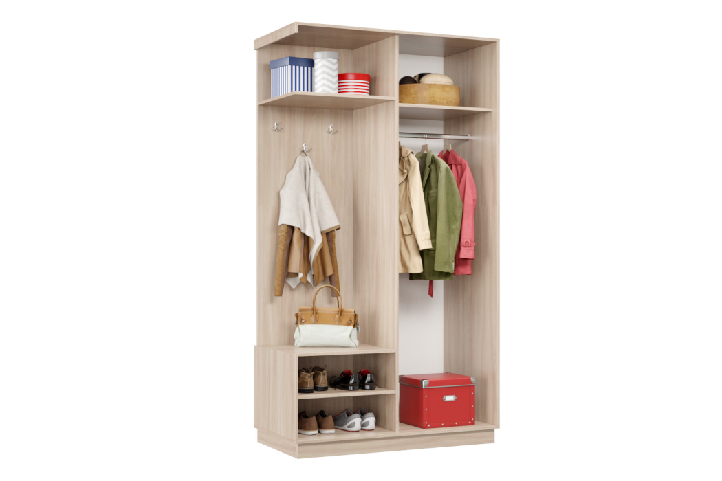 Прихожие, Прихожая Премьер 04 Лайт 11 Левая Мини