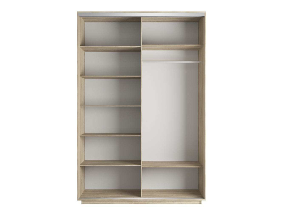 Шкафы-купе 2-х дверные, Шкаф-купе Экспресс 2-х дверный Фотопечать Квадрат Стекла 160х60х240