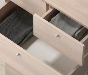 Комод 70х40х116 см, Теви 6 ящиков