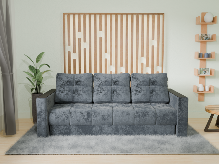 Диваны прямые, Прямой диван Лофт-1, НПБ, Симпл