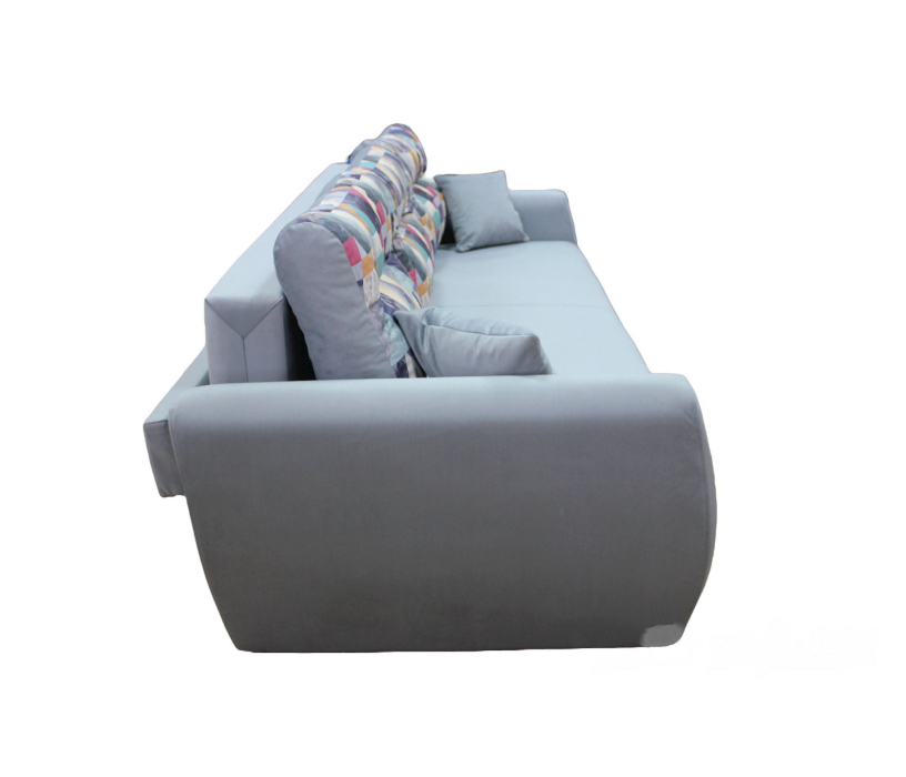 Диваны кровати со спальным местом, Прямой диван Джулиан с подлокотниками, велюр