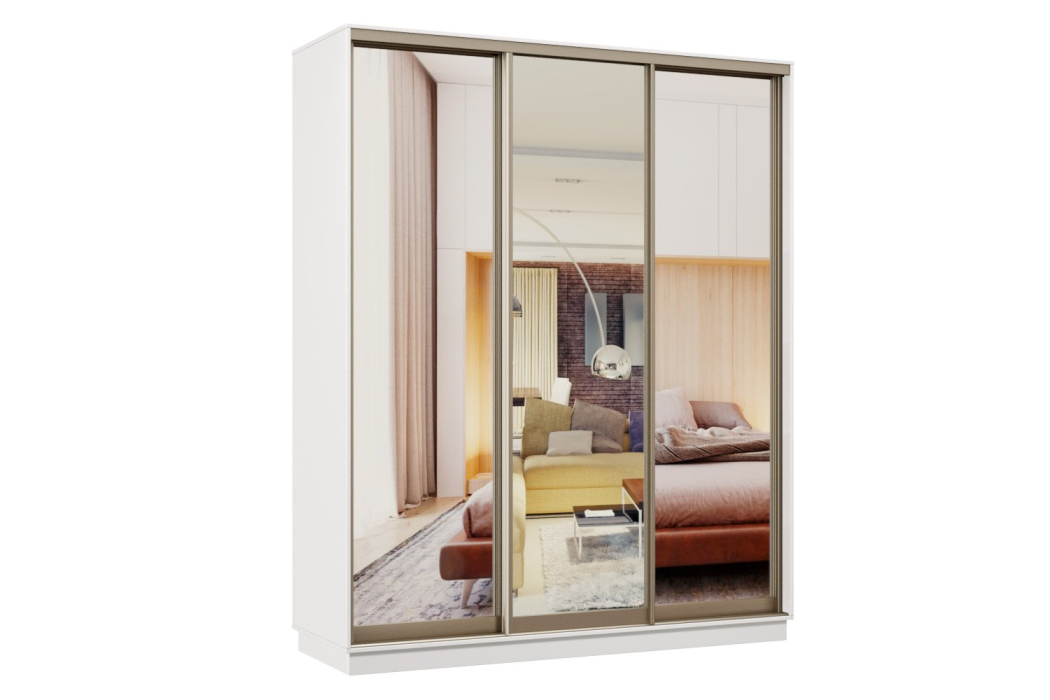 Шкафы-купе, Шкаф-купе Премьер 36 белый