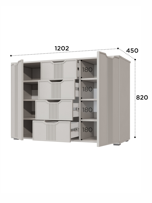 Комоды, Комод Эмилия ЭЛ-21