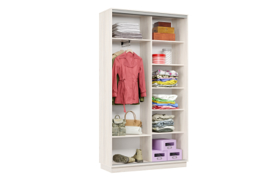 Шкаф-купе Премьер Лайт 03 Мини П-3159 двухдверный