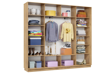 Шкаф-купе Премьер 59 (01РЧ;01РЧ;01РЧ) фасады ромб чёрный/трёхдверный/Профиль чёрный муар