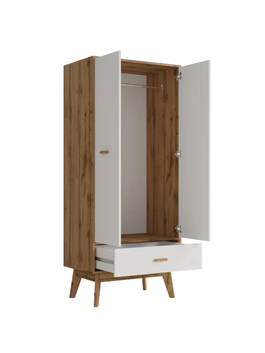 Шкафы двухстворчатые, Шкаф для одежды Радиорама 2113 185х80х50 см