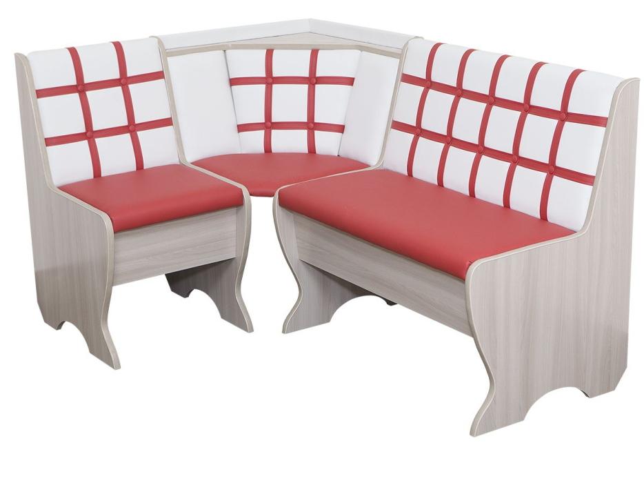 Кухонные уголки, Кухонный уголок Стиль 19Л Ясень шимо светлый