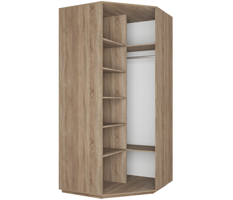 Для одежды, Шкаф распашной Угловой Экспресс, 90х90х240 см