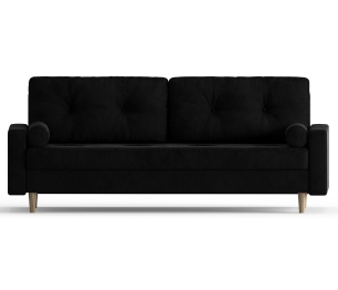 Диван-кровать Belfast, независимый пружинный блок, велюр