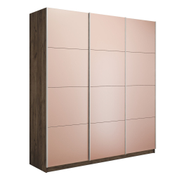 Шкаф-купе Прайм 3-х дверный Стекла пудра/Доводчики 180х57х230