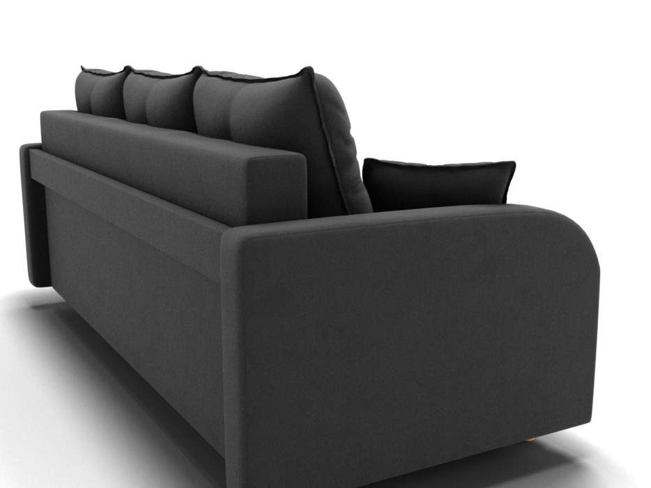 Диваны еврокнижки, Прямой диван Генри,еврокнижка,велюр