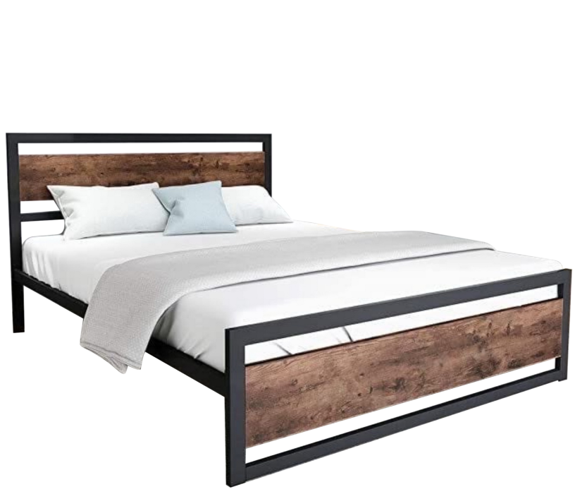Кровати 140 см, Кровать в стиле лофт Бостон 1.4