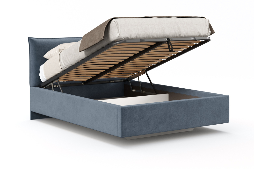 Мягкая кровать, Кровать Премьера 1400 с подъёмным механизмом