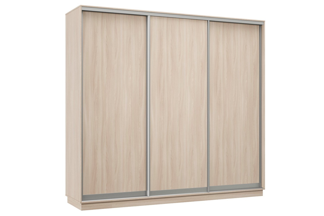 Шкафы-купе 3-х дверные, Шкаф-купе Премьер Лайт 62 (02;02;02) трехдверный
