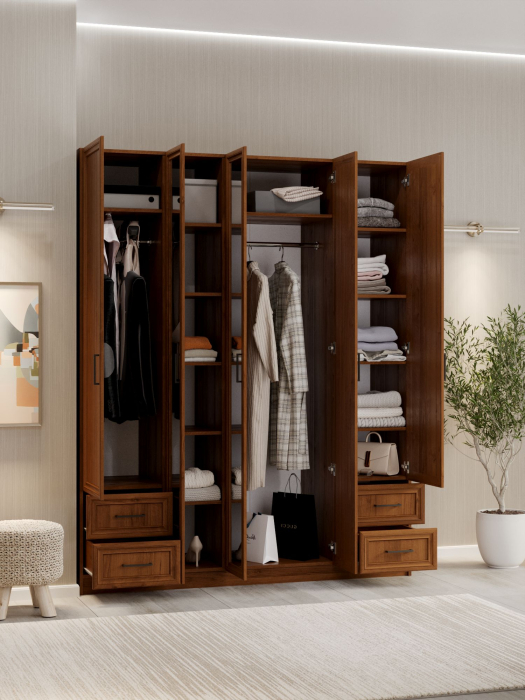 Для одежды, Шкаф распашной МДФ ШК-5/7