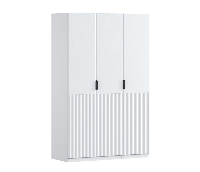 Для одежды, Шкаф трехдверный Макс 1500 мм, вариант №2 (ЛДСП/МДФ)