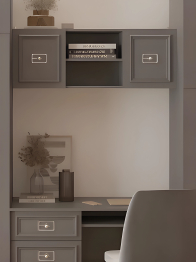 Шкаф Валенсия навесной 110х35х40 см серебро