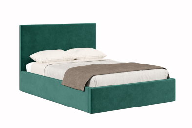 Кровать Парма 1200 с подъёмным механизмом, велюр