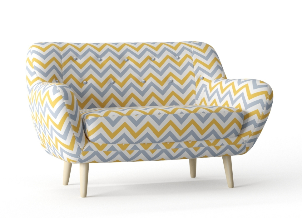 Дизайнерские диваны для гостиной, Диван прямой Elephant, рогожка