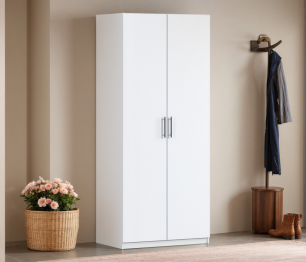 Шкаф двухдверный Макс 1000 мм, вариант №2 (ЛДСП)