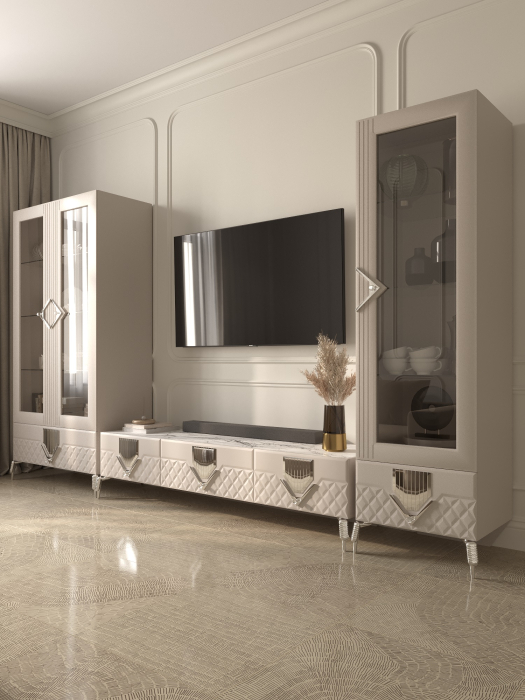 Шкафы пеналы, Шкаф 1-дверный Савелья кашемир