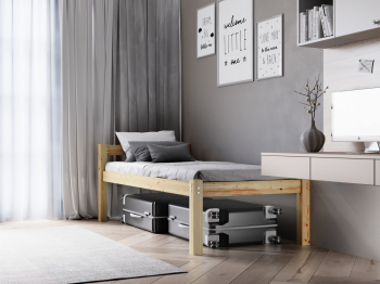 Высокая кровать Тосно 80х190