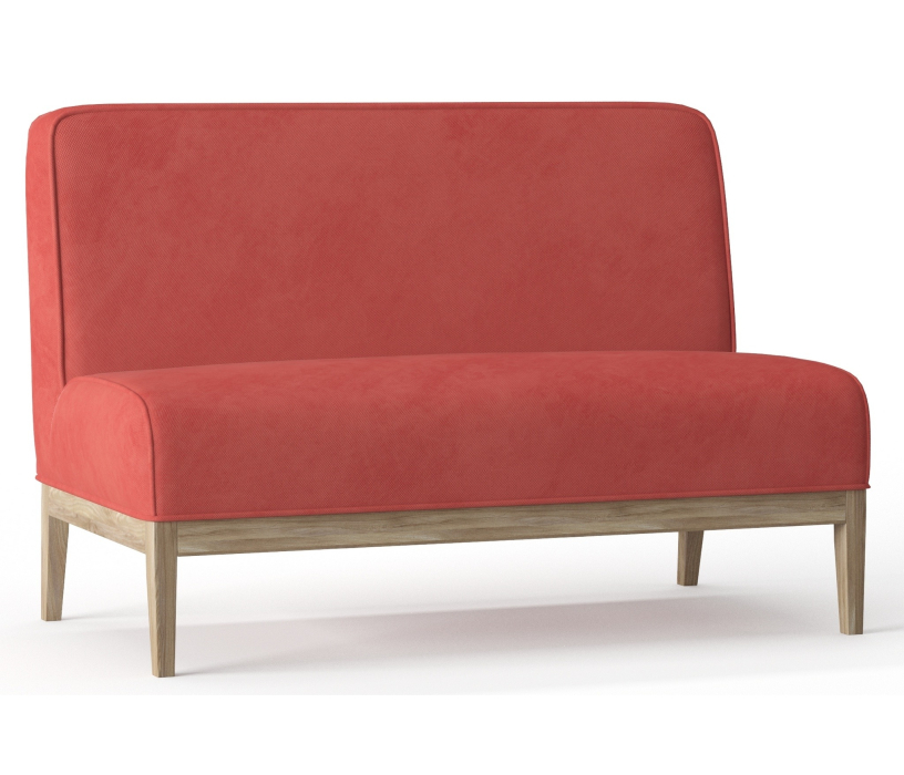 Дизайнерские диваны для гостиной, Диван прямой Марвин, Велюр