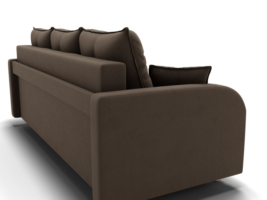 Диваны еврокнижки, Прямой диван Генри,еврокнижка,велюр