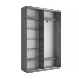 Шкаф-купе Экспресс 2-х дверный Фотопечать Шары Стекла 160х45х220