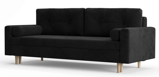 Диван-кровать Таврида, пружинный блок, велюр