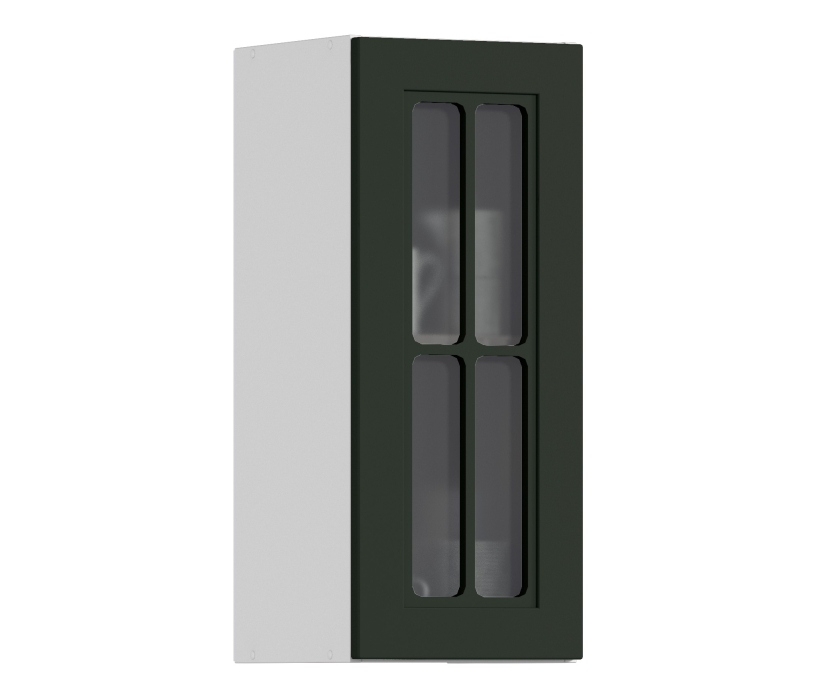 MODERN, MODERN шкаф навесной со стеклом 1 дв 30х72 см