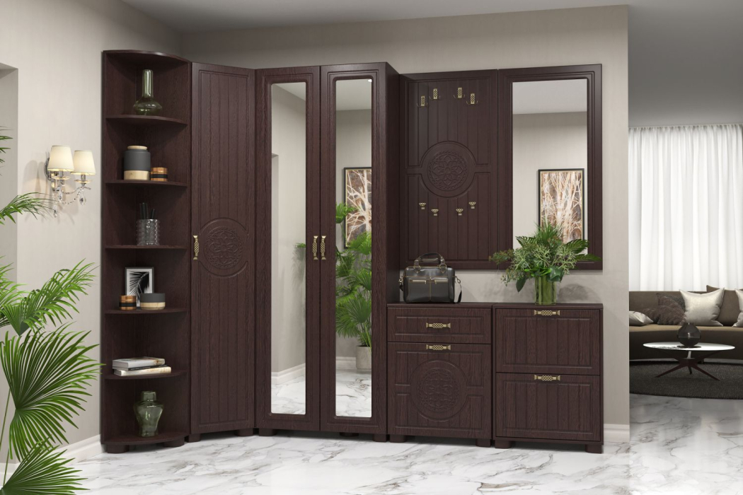 Угловые шкафы, Шкаф угловой «Монблан» МБ-20К