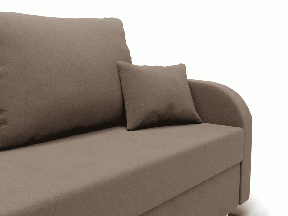 Диваны еврокнижки, Прямой диван Оазис,еврокнижка,велюр